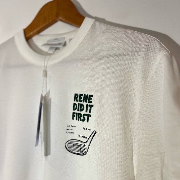 LACOSTE UNISEX PATENT BACK PIQUÉ T-SHIRT - Picture 4 of 10